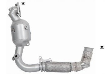CATALYTIC CONVERTER FORD FIESTA VII 1 1I 12V 2017