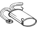 Exhaust system silencer rear BOSAL BOS145 075