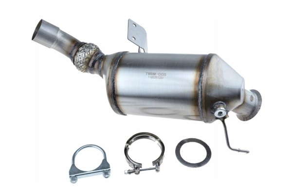 PARTICULATE FILTER DPF BMW 3 E90 E91 318D 320D 2004 Catalog number of the part DPF BM 005