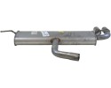 Exhaust system silencer rear BOSAL BOS233 649