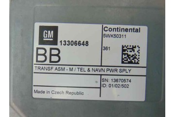 13306648 MODULO ELECTRONICO CHEVROLET AVEO HATCHBACK LT 2012 13306648 185646 CHEVROLET - 2