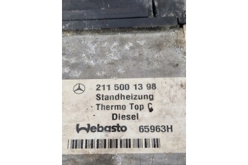 Calefactor auxiliar Webasto para Mercedes-Benz Clase E W211 2008