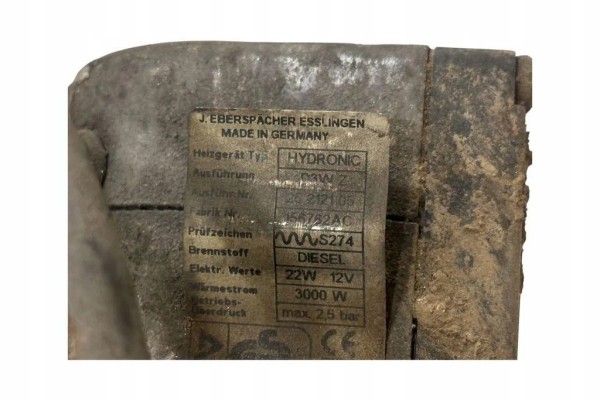 Calefactor estacionario (Webasto) Volkswagen Transporter -T4 25212105 usado 7