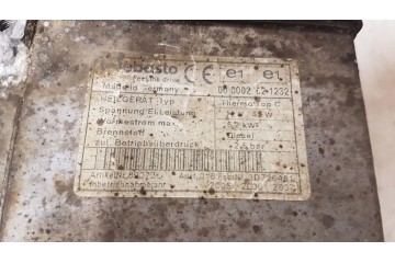 2005 Toyota Avensis T250 Parking heater Webasto 000002021232 Catalog number of substitutes 66724B12V