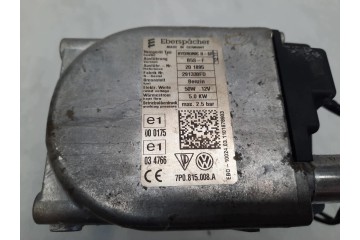 PORSCHE CAYENNE WEBASTO PARKING HEATER 7P0815008A Car type passenger cars