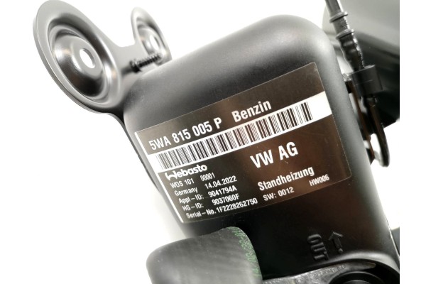 Kit Calefactor de Estacionamiento Original Webasto para VW Golf Viii nuevo 2