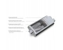 Universal elliptical silencer E004 400 mm 63 5 mm with embossing Part manufacturer RM Motors