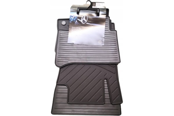 Alfombrillas de Goma Originales para Mercedes Clase E W211 Berlina - Juego Completo usado 2