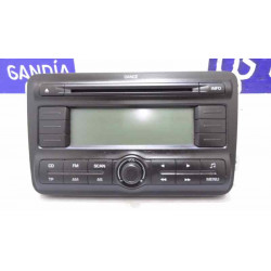 5J0035161A SISTEMA AUDIO / RADIO CD SKODA FABIA COMBI (5J5)
