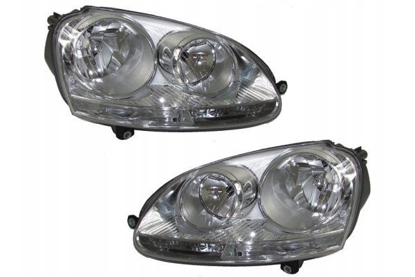 Headlight set for Volkswagen Golf V 2003 2009