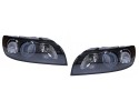 Headlights Lamps Front set Xenon Depo Black Volvo S40 S 40 II 2 2003 2007