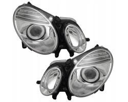 Headlight Lamp Front Lens Mercedes E class w211 211 Lift 2006 2009 sets