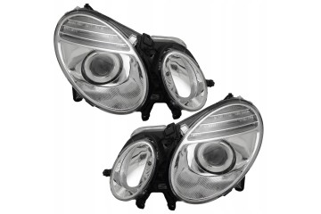 Headlight Lamp Front Lens Mercedes E class w211 211 Lift 2006 2009 sets