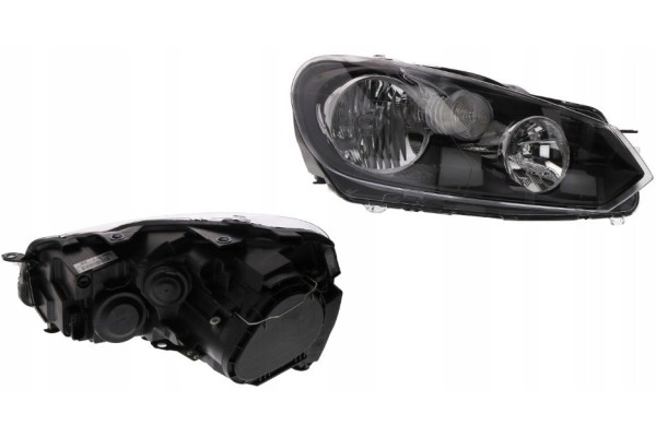 HEADLIGHT LAMP RIGHT VOLKSWAGEN GOLF VI 2008 2013 Installation side right