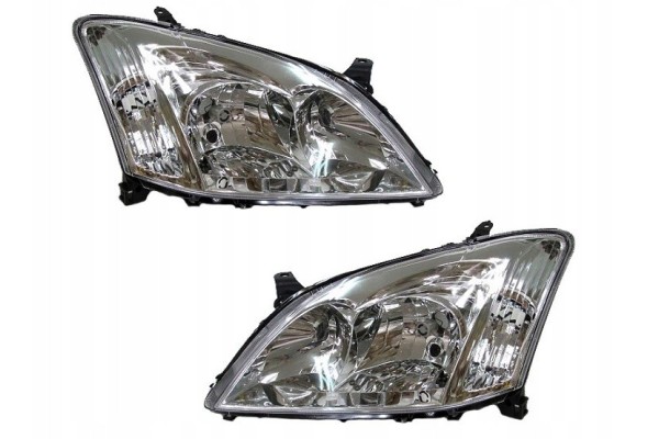 SET OF HEADLIGHTS TOYOTA COROLLA E12 2002 2004 TYC