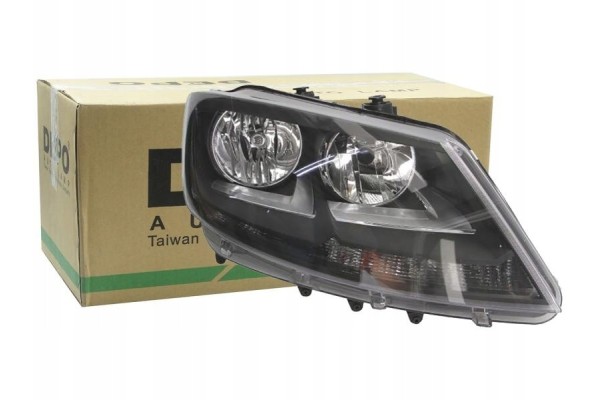 Seat Alhambra 2010 Headlight Right Depo Height adjustment electric