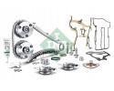 TIMING CHAIN KIT 560 0002 10 INA Car type cargo vans passenger cars