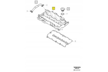 Valve cover Volvo D4204T Packaging status original