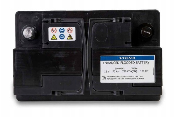 Main battery 12V 720A 70Ah Volvo