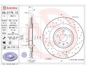 Brake disc BREMBO 09 C170 1X Catalog number of the part 09 C170 1X