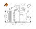 Air conditioning compressor NRF Part manufacturer NRF