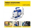 Pompa prozniowa 3CFM 1 4HP z manometrem do klimatyzacji HVAC EAN GTIN 757077443734