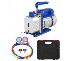 Pompa prozniowa 4 8CFM 1 3HP 1720RPM manometr 5PA do klimatyzacji