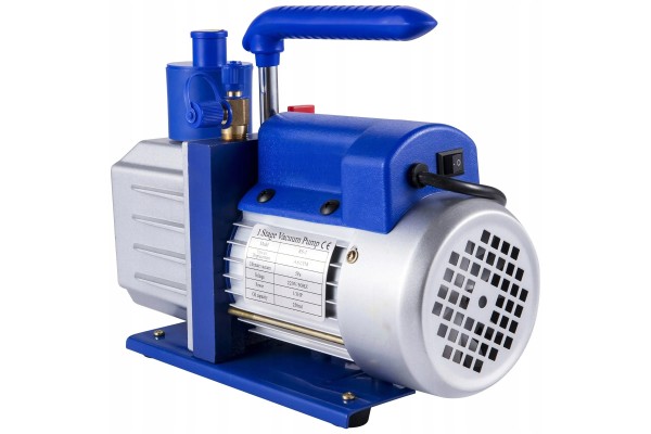 Bomba de vacío 4.8 Cfm 1/3 HP 1720 Rpm con manómetro, 5 Pa, para aire acondicionado usado 3