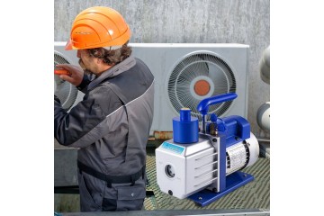 Pompa prozniowa 4 8CFM 1 3HP 1720RPM manometr 5PA do klimatyzacji EAN GTIN 762467812816