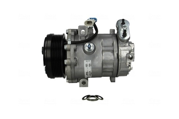 Compresor de aire acondicionado Nissens 89042 usado 6