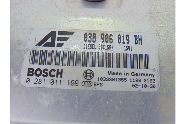 038906019BH CENTRALITA MOTOR UCE SEAT ALHAMBRA (7V9)
