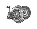 CLUTCH SET CLUTCH DISC PRESSURE CLUTCH 834063