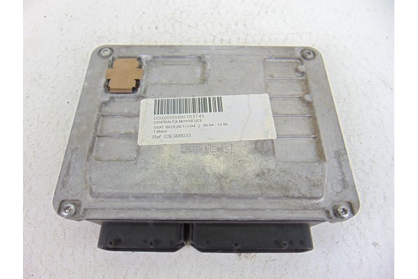 03E906033 CENTRALITA MOTOR UCE SEAT IBIZA (6L1)