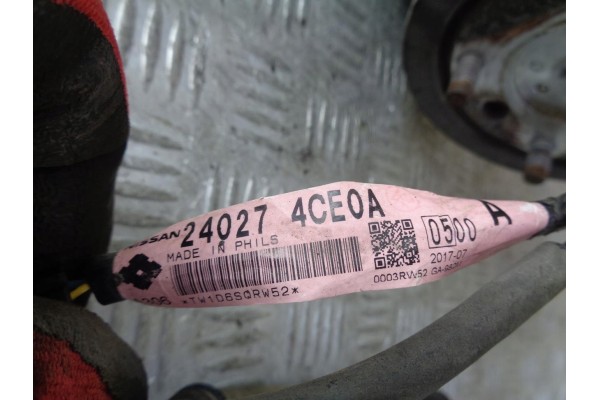 DIFFERENTIAL REAR BRIDGE NISSAN X TRAIL III T32 2 0 DCI 2014 240274CE0A Car type 4x4 SUV passenger cars