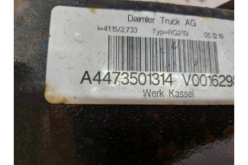 Diferencial trasero puente Mercedes W447 Vito V220d original a44735013