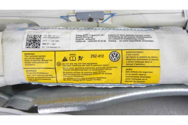  AIRBAG CORTINA DELANTERO IZQUIERDO VOLKSWAGEN GOLF V VARIANT (1K5) Advance 2007 173201 VOLKSWAGEN - 2