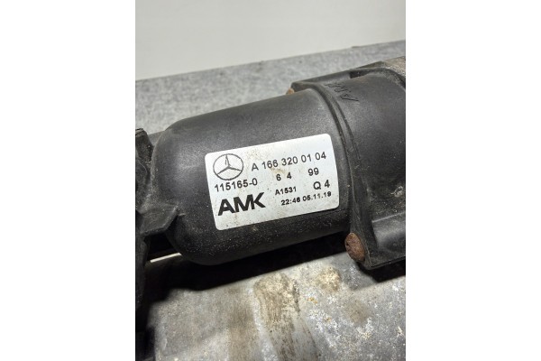 Compresor de suspensión Mercedes ML 166 Gle, GL, Gls A1663200104 A1663200204 usado 4