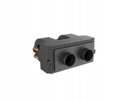 Calefactor Siroco 12V 215m3/h 2,89kW ABS negro