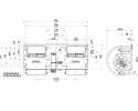 Blower fan SPAL 006 A40 22 12V Catalog number of the part Dmuchawa wentylator