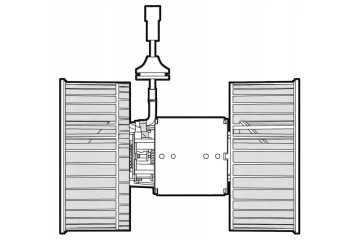 BLOWER AIR SUPPLY FAN DEA12001 DENSO