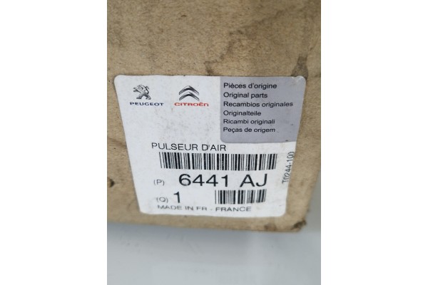 Ventilador de aire interior Peugeot 407 Citroën C5 Iii C6 Psa OE 6441AJ nuevo 3