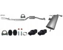 MITSUBISHI LANCER 1 8 and 2008 10 2011 FINAL AND MIDDLE SILENCER