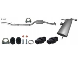MITSUBISHI LANCER 1 8 and 2008 10 2011 FINAL AND MIDDLE SILENCER