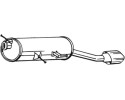 Exhaust system silencer rear BOSAL BOS190 169