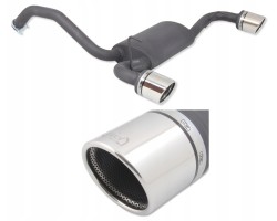 FIAT 500 ABARTH sport muffler 2008 still CONVERTIBLE ULTRA