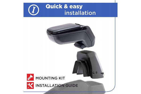 Reposabrazos Armster2 Negro para Toyota Aygo X, 2025- usado 8