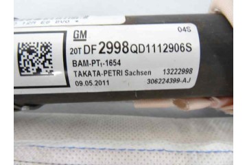 13222998 AIRBAG CORTINA DELANTERO IZQUIERDO OPEL INSIGNIA BERLINA Cosmo 2011 13222998 164523 OPEL - 1