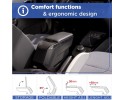 Reposabrazos Armster2 Negro para Toyota Aygo X, 2025-