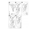 Reposabrazos para Suzuki Ignis (2017-...) - A2 plata