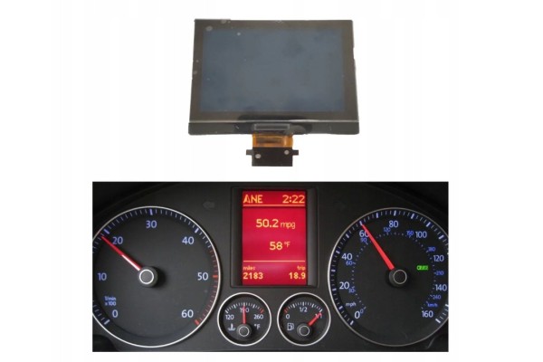 Pantalla Lcd Fis Grande para VW Golf 5 6 Caddy Passat B6 Jetta Touran Eos nuevo 2